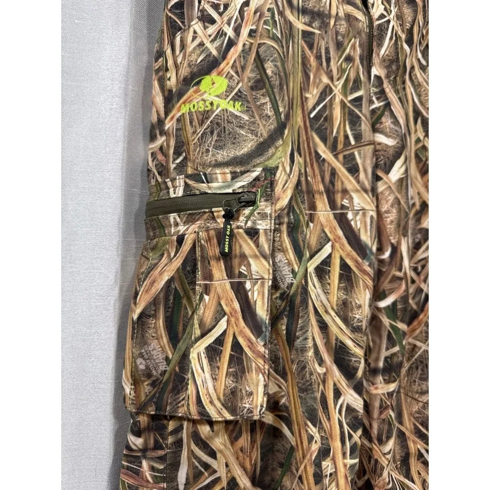 Mossy Oak Kids XL Cargo Pants Shadow Grass Blades Camo Hunting‎ Outdoor 7201-C7